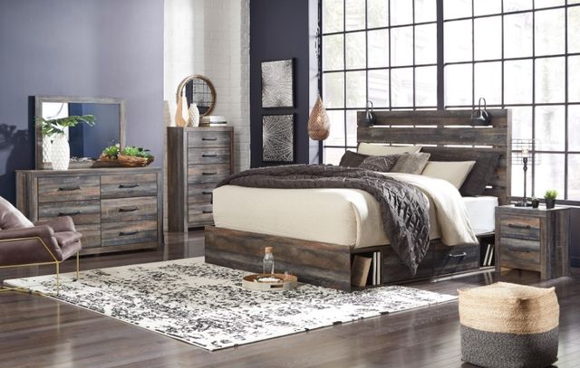 Signature Design by Ashley® Drystan 3-Piece Multi King Bedroom Set-5