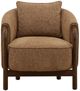 Dovetail Furniture Rimas Brown Occasional Chair-1