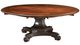 Tommy Bahama® Furniture Kingstown Bonaire Brown Cassis Top Dining Table with Tamarind Pedestal Base-0
