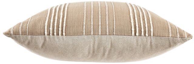 Signature Design by Ashley® Benbert Tan/White Throw Pillow-1