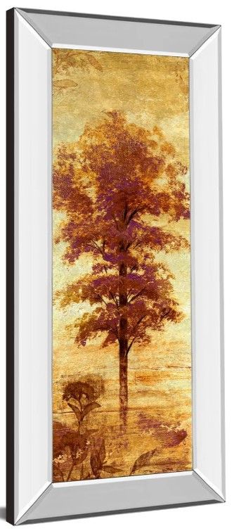 Classy Art Early Autumn Chill I by Micheal Marcon Mirror Framed Wall Art-1