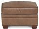 Vanguard® Furniture American Bungalow HIllcrest Firenze Desert Leather Ottoman-0