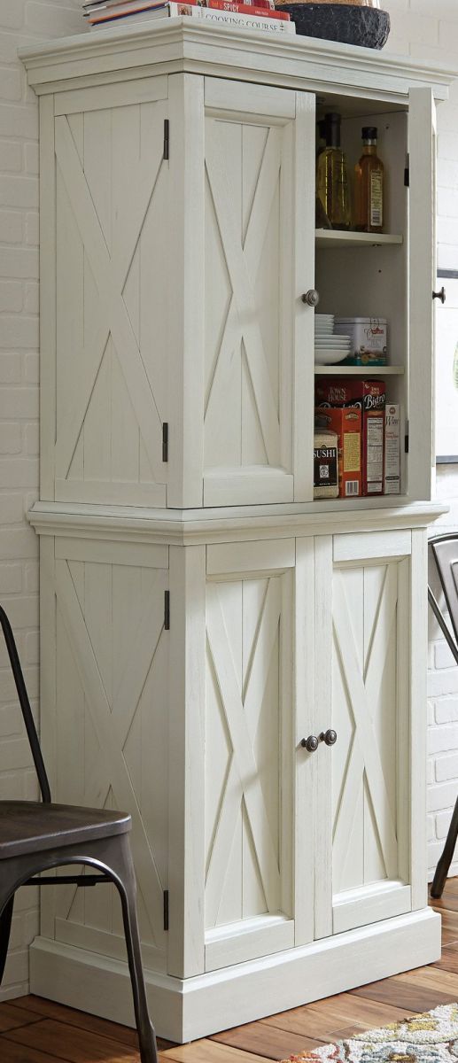 homestyles® Seaside Lodge Off-White Pantry-2