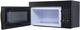 FORNO® Scalo Series Espresso 1.6 Cu. Ft. Fingerprint Resistant Black Over The Range Microwave -3