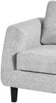 Moe's Home Collection Belagio Light Grey Sofa Bed with Chaise-4