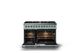Viking® 5 Series 48" Splash Pro Style Dual Fuel (NG) Range with Polished Chrome Trim-1