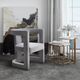 TOV Furniture Ada Grey Chair-4