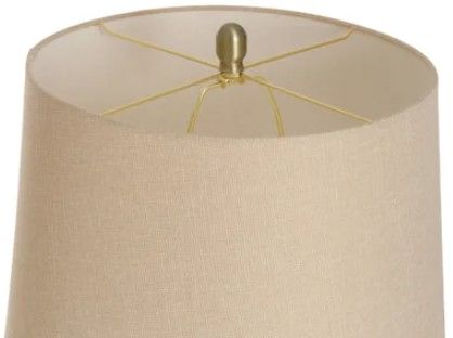 StyleCraft Brass Smoke Table Lamp-3