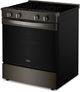 Whirlpool® 30" Black-on-Stainless Slide-In Electric Range-2
