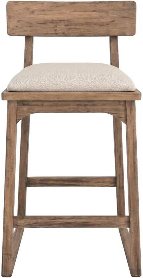International Furniture Direct Balam Brown/Beige Bar Stool-1