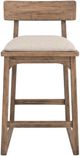 International Furniture Direct Balam Brown/Beige Bar Stool-1