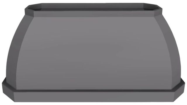 Vent-A-Hood® Designer Series 66" Gunsmoke Island Range Hood-0
