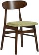 New Classic® Home Furnishings Morocco Green/Walnut Dining Side Chair-0