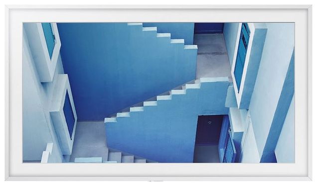 Samsung The Frame 75" White Customizable Bezel-0