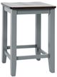 Jofran Inc. Asbury Park Autumn Brown/Gray Backless Saddle Counter Stool-0