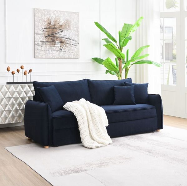 ACME Furniture Irina Blue Sleeper Sofa