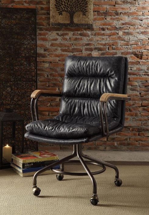 ACME Furniture Harith II Vintage Blue Office Chair-1