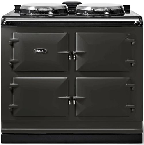 AGA™ eR7 Classic Cast Iron 39" Pewter Pro Style Electric Range-0