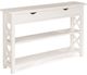 Null Furniture 6618 White Black Hall Console-0