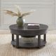 Liberty Furniture Weston Peppercorn Round Lift Top Cocktail Table-1
