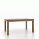 Canadel Customizable Gourmet 64" VD Square Legs Dining Table-4