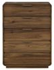 Bernards Westfield Brown 5-Drawer Chest-1