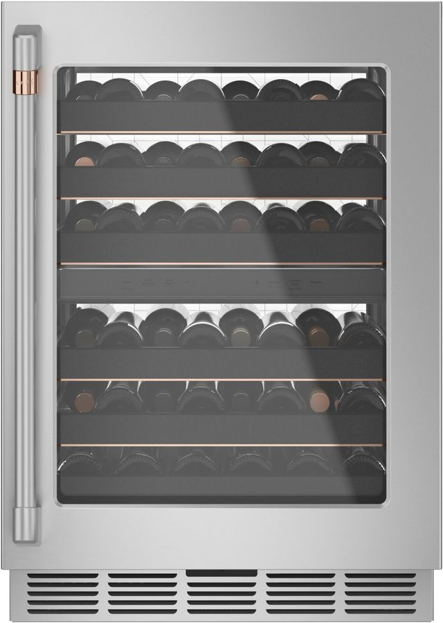Café™ 24" 4.7 Cu. Ft. Stainless Steel Wine Cooler-3