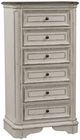 Liberty Furniture Magnolia Manor Antique White/Weathered Bark Lingerie Chest-0
