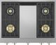 Monogram® Statement Collection 36" Stainless Steel Natural Gas Rangetop-2