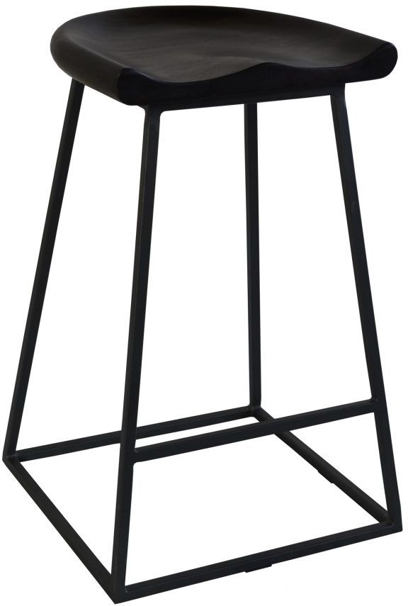 Moe's Home Collection Jackman M2 Black Counter Stool-1
