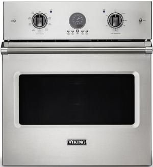 Front view of the Viking® Professional 5 Series 27" Stainless Steel Electric Built In Single Oven