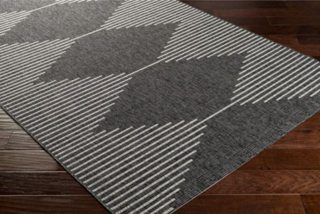 Surya Eagean Black 4'x6' Area Rug-3