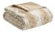 Olliix by Madison Park Zuri 1 Sand Oversized Faux Fur Throw-0