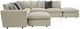 Craftmaster® Customizable CM Modern 7127 Modular Sectional-2