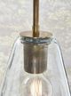Signature Design by Ashley® Collbrook Brass/Clear Pendant Light-1