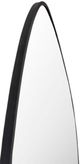 Surya Pebble Matte Black Accent Mirror-2