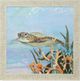Stylecraft Blue/Off-White/Orange/Silver Wall Art-0