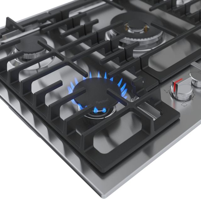 Bosch® 800 Series 30" Stainless Steel Gas Cooktop-1