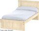 Crate Designs™ Furniture Unfinished Queen Panel Bed-0