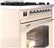 Ilve® Nostalgie II Series 30" Antique White Pro Style Dual Fuel Range-3