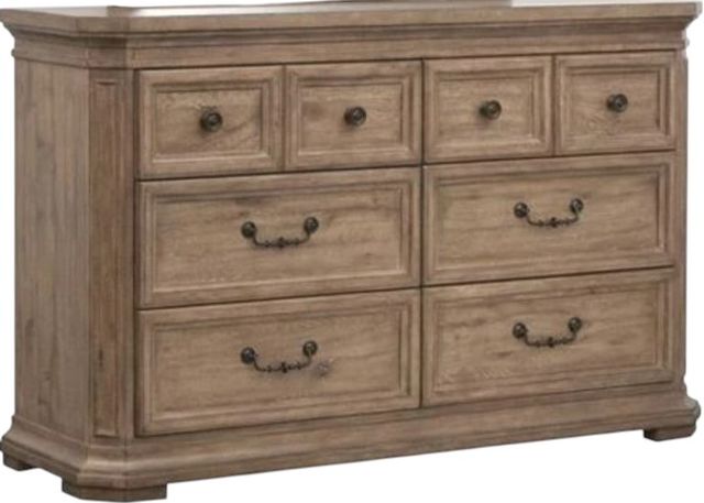Magnussen Home® Adler Court Florentine Walnut Drawer Dresser-0