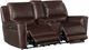 Elements International Pantera 2-Piece Palais Dark Brown Living Room Reclining Seating Set-2