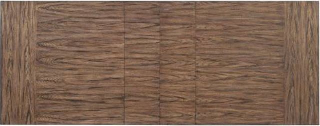 Elements International Gramercy 6-Piece Chocolate/Weathered Brown Curved Leg Dining Set-2