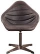 ACME Furniture Pipino Antique Ebony Swivel Accent Chair-3