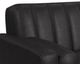 Elements International Horizon Pebble Navy Loveseat-3