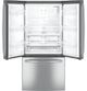 Crosley® 33 in. 24.7 Cu. Ft. Stainless Steel French Door Bottom Freezer Refrigerator-1