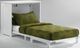 Night & Day™ Furniture Orion White Full Murphy Cabinet Bed-1