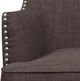Elements International Kori Espresso/Heirloom Chocolate Accent Chair-4