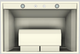Vent-A-Hood® Designer Series 36" Biscuit Wall Mounted Range Hood-1