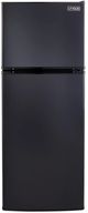 Unique Appliances 24" 10.3 Cu. Ft. Black Counter Depth Top Freezer Refrigerator-0